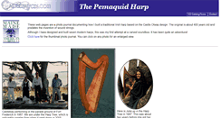 Desktop Screenshot of baroqueharp.castlebaycds.com
